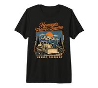 Heemeyer Granby Colorado Soudage et Démolition T-Shirt Haut de Gamme
