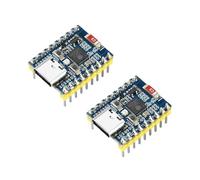 Heemol 2 Pcs ESP32-C6-Zero Basé sur ESP32-C6FH4,ESP32-C6 Mini Carte de Développement Deux Processeurs 160MHz Fréquence de Fonctionnement 2.4GHz WiFi 6 et BT5 ESP32 Carte de Développement avec Barrette