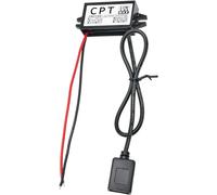 Heemol Adaptateur Secteur 12V vers USB,12V à 5V 3A 15W DC Buck Converter Module Regulateur de Tension DC vers DC Convertisseur de Tension d'alimentation de Voiture (Simple USB)