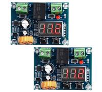 Heemol Protection de batterie DC12V-36V XH-M609 sous tension avec arrêt Protection contre la surdécharge sous tension 2 pièces.