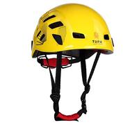 Heemtle Casque de sécurité Casque d'escalade Escalade Arboriste Descente en Rappel Construction Travaux de Sauvetage en Rappel Matériel de Sauvetage 5 Couleurs en Option(Ajustable: 54-62CM)