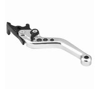 HEEPDD 1 Paire de Leviers de Frein en Aluminium CNC pour Motos et Scooters avec Conception d'alésage de Pivot de Précision des Performances Stables et une sécurité Améliorée, Idéal pour les (WHITE)