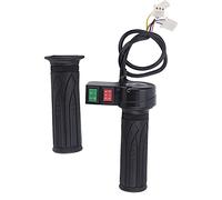 HEEPDD 1 Paire de Poignée d'accélérateur, Contrôle de Vitesse pour Vélo électrique et Scooter avec Marche Avant et Arrière 1 Paire de Poignée d'accélérateur, Matériau en Caoutchouc, Cyclisme 3 Nan