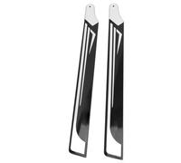 HEEPDD 1 Paire d'hélices d'Hélicoptère RC, Double Hélice, Remplacement du Rotor Principal pour Hélicoptère RC Flywing FW450-V3 1 Paire 'hélices 'Hélicoptère, Jouet Modèle Nan Haute Résistance