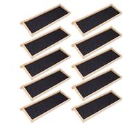 HEEPDD 10 Ensembles de Cadres de Ruche, Fondations de Cadres de Ruche en Bois de Pin avec Feuilles de Cire d'abeille, Peu Profonds Améliorés pour les Amateurs d'apiculture