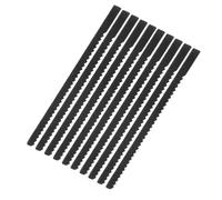 HEEPDD 10 Pièces Z060 Lame de Scie Sauteuse, Matériau en Fer, Mini Accessoire de Scie Sauteuse Facile à Utiliser pour les Projets de Travail du Bois et de Bricolage CNC, Traitement et Fabrication