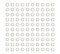 HEEPDD 100 Anneaux Artisanaux en Bois de 50 Mm, Anneaux en Bois Brut de 2 Pouces pour macramé, Fabrication de Bijoux, Couronnes au Crochet, Ornements, Cerceaux Ronds en Lisses