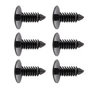 HEEPDD 100 Pièces de Fixation de Garde-boue, pour Automobile, Clips Durables pour Garniture de Voiture, Pare-chocs et Jupes Latérales, Taille de Trou de 7,5 Mm