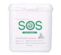 HEEPDD 100pcs Polyester Pet Wipes Humides pour Chats Chiens, Serviettes de Nettoyage de Déchirure de Déchirure de Animaux de Compagnie Doux, Idéal pour Chiens, Serviettes de Nettoyage de pour