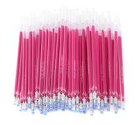 HEEPDD 100pcs Tiche à Chaleur des Stylos Effacés pour le Tissu, Encre Rose Rose, Disparaître à Haute Température, Idéal pour les Quilters et les Tailleurs