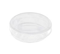 HEEPDD 10pcs en Plastique Boîtes de Pétri, Laboratoire Plats avec Couvercles 35mm Diamètre 10mm Profondeur Empilable pour L'école des Projets Scientifiques des Expériences de