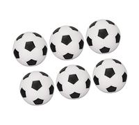 HEEPDD 10pcs Mini Socgers Socgers Decoration Aquarium, Boules de Football Réaliste pour Décoration sur Le Thème des Sports de Pêche (L)