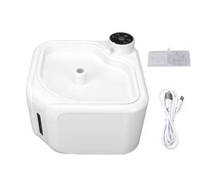 HEEPDD 2.8L ABS Pet Fountain Wireless 3 Paramètres Capteur de Mouvement Automatique Silencieux
