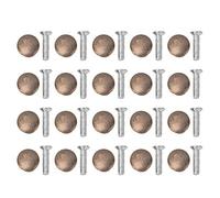 HEEPDD 20 Boutons D'armoires de Mini-champignon, Artisanat Exquis de Style Rétro, Boucles de Texture Lisse, les Petites Boîtes à Bijoux et la Décoration Intérieure