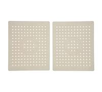 HEEPDD 2pcs Grande Grille de Tapis de Silicone, Poignées 10x12 Pouces, Petit Pain D'évier, Protège L'évier Contre Les Rayures de Dommages du Lavabo de Lavabo à Lavage sûr.