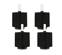 HEEPDD 4 Pièces Filtre éponge D'Aquarium, Kit de Mini Filtre éponge en Matière Plastique pour Aquarium, Installation Facile pour Empêcher la Filtration Biologique par Aspiration de
