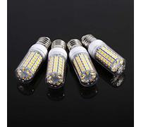 HEEPDD 4Pcs Ampoules LED E27 6W 10W 36 69 Perles LED Ampoules Blanc Chaud Froid 600 1000 50000 Heures de Longue Durée de Vie pour Remplacement de Lampe Suspendue de Plafond à la Maison (10W 220V)