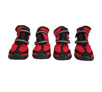 HEEPDD 4pcs Bottes de Chien, Chiens de Doux Protecteur de pour Les Petits Moyens Moyens Nan (XL)