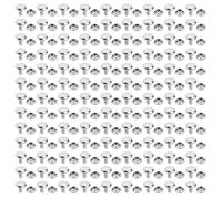 HEEPDD 500 Ensembles de Rivets en Cuir, 7x6mm Rivets à Double Capuchon Goujons Métalliques Tubulaires Rivets en Dôme en Acier Inoxydable pour L'artisanat du Cuir Vêtements Chaussures