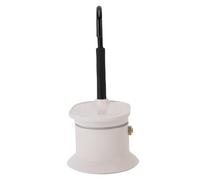 HEEPDD 50ML Unique Bec Moka Pot, Pots En Alliage D'aluminium Bec Italien Cafetière 1 Tasse Tube Unique Pot pour Home Office Voyage (WHITE)
