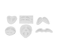 HEEPDD 6 PCS Moule en Silicone en Forme d'Aile d'Ange, Moules en Résine Flexibles Antiadhésifs de Qualité Alimentaire pour la Cuisson de Gâteaux, Chocolats, Savon, Artisanat, Amateurs de