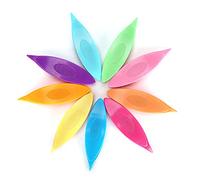 HEEPDD 9pcs Kit de Navette Tatouting, Navettes en Plastique Colorées pour Outil d'artisanat à la Main de Bricolage en Dentelle Nan