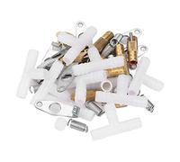 HEEPDD Abreuvoir Poules, 10pcs Abreuvoir Lapin Tetine Abreuvoir Conducteur d'eau De Lapin pour Le Rat De Lapin De Volaille De Lapin De Volaille(Bec De Canard)
