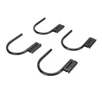 HEEPDD Accessoires de Crochets avec Raccord à Ressort pour Semi-Remorques de Fret, Remorques et Entrepôts Fermés, Crochet en J pour Voie E, Paquet de 4, Remorque en Acier Robuste, Autres Moyens de