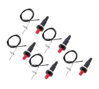 HEEPDD Accessoires de Poêle Allumeur à Bouton-Poussoir 1 Sortie 2 avec électrode en Céramique et Câble de 39,37 Pouces pour Gril à Gaz, Chauffage de Terrasse, Cuisinière, Briquet de Cuisine,