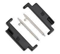 HEEPDD Adaptateur à bande de montres en métal, remplacement en acier inoxydable, installation facile pour bandes d'or de 18 à 22 mm, métal premium, options de sangle flexible (1 paire)