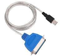 HEEPDD Adaptateur de Câble d'imprimante USB vers Parallèle 1,5 M avec Puce PL2305 Connecteur d'impression IEEE 1284 Connexion 'imprimante Bidirectionnelle 12 Mbps pour Imprimantes Héritées de