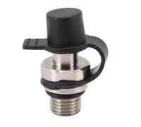 HEEPDD Adaptateur de Recharge de Cylindre CO2 en Acier Inoxydable 3/8 24UNF, Bouteilles de Dioxyde de Carbone pour Conception de Filetage serré et Nan d'installation Simple