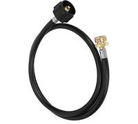 HEEPDD Adaptateur de Tuyau de de 1,2 M BBQ, Connexion Sûre et Facile à Utiliser pour Un Grill