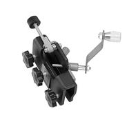 HEEPDD Affûteur de Tronçonneuse, Outil à Manivelle en Alliage d'aluminium, Gabarit d'affûtage Efficace pour Scies électriques et Utilisation en Extérieur (Black)