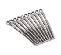 HEEPDD Aiguilles de la Machine à Coudre 10 Pcs Overlock Machine Hook Needle, Overlock Sewing Aigneles Remplacement Overreding pour Tapis Couverture, YDC2R4GE5V NAN