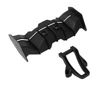 HEEPDD Aile Arrière de Voiture RC Noire, Aileron Arrière Léger PA pour Véhicule SCY 1/16 RC, Rehausseur Facile à Installer pour des Performances Améliorées