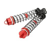 HEEPDD Amortisseur de choc pour voiture RC, amortisseur arrière professionnel RC, poids léger, facile à installer, alliage d'aluminium, blanc pour voiture 1/8 RC (rouge)