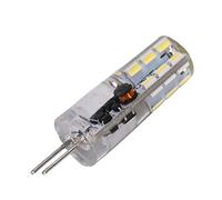 HEEPDD Ampoule G4, Matériau en Silicone, luminosité de 200 Lumens Non Variable, Idéale pour les Lustres et l'éclairage d'accentuation (Blanc froid)