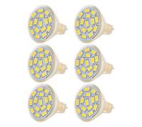 HEEPDD Ampoule LED MR11 GU4 à économie d'énergie, Haute luminosité, 3 W 270 Lm, éclairage Doux et Chaud pour une Utilisation Paysagère et décorative. (Lumière chaude)