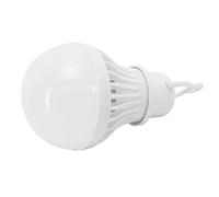 HEEPDD Ampoule LED USB 5 W, Lumière de Secours Multifonction Portable, Lumière Blanche de qualité Militaire pour le Camping, éclairage Extérieur à Usage Extérieur avec Alimentation USB