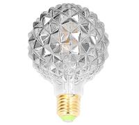HEEPDD Ampoule LED Vintage, Globe Lumineux à Filament de Verre à intensité Variable, Forme d'ananas, Lumière Chaude 4 W 2700 K pour Salon et Salle à Manger