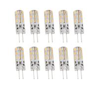 HEEPDD Ampoules LED G4 Ampoule LED, 1,5 W 12 V Blanc Chaud 3000 K 110 Lm Bi Broches pour éclairage d'armoire, Cour, Jardin, Camping-car, Accessoires d'éclairage Paysager