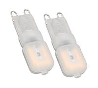 HEEPDD Ampoules LED G9, Aluminium 3W à intensité Variable pour Plafonniers Suspendus, luminosité 270lm, Parfaites pour les Lustres et les Luminaires Muraux