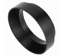 HEEPDD Anneau de Dosage de café en Entonnoir avec Conception Magnétique, Entonnoir à Expresso en Aluminium, Noir, 40-47g, pour la Maison ou Le Bureau, Fournitures de café et de thé (Black #13)