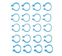 HEEPDD Anneau de Pied de Volaille, Bandes de Pattes en Plastique pour Poulets et Canards, Application Facile pour l'identification et l'élevage, 20 Mm de Large, Idéal pour la Gestion des Volailles