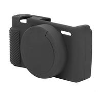 HEEPDD Appareil Photo Numérique en Silicone Extensible Couvre-Caméra de Poussière Dirt Scratch Protection Noire pour la Caméra Zv1