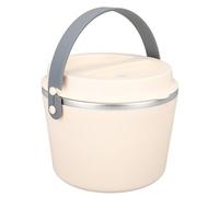 HEEPDD Appareils de Cuisine Réchauffeur de Nourriture Portable avec Chauffage Rapide à 360 Degrés et Prise de Voiture pour Boîte à Lunch électrique de Voyage d'étudiant de Bureau 1,2 L Nan (24V)
