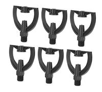 HEEPDD Arroseur à Impact à Filetage Mâle G1/2, 10 Pièces, Accessoires D'arrosage, Outils D'irrigation, Arroseurs de Pelouse pour Jardin, Pelouse, Serre, avec Pulvérisation Uniforme,