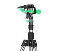HEEPDD Arroseur de Jardin, Buse Rotative Réglable pour Une Couverture Uniforme de la Pelouse, Support de 22 Pouces, Poids de 1 Livre, Champs de Légumes, Parterres de Fleurs, Utilisation de