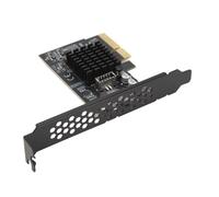 HEEPDD ASMedia ASM3242 Carte PCIe vers USB 3.2 Gen 2, Carte d'extension USB 3. Plug and Play avec Interface de Type C, Idéale pour Les Utilisateurs de 10 11 et OS X